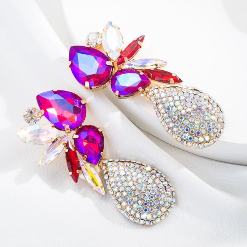 Fashion Jewelry Rhinestone Earrings For Women YWHME-946