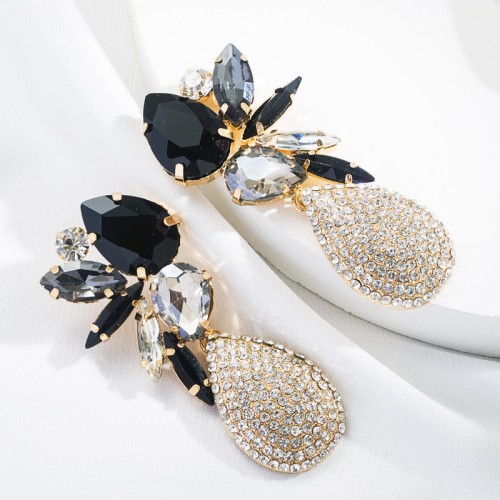 Fashion Jewelry Rhinestone Earrings For Women YWHME-946