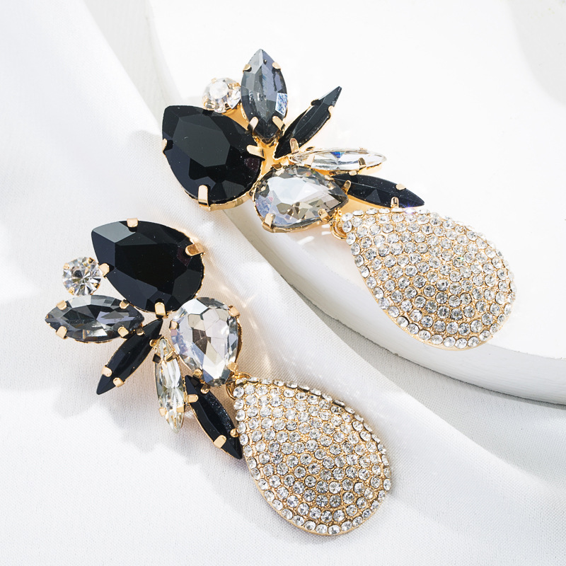 Fashion Jewelry Rhinestone Earrings For Women YWHME-946 