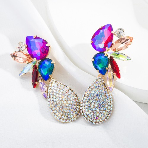 Fashion Jewelry Rhinestone Earrings For Women YWHME-946