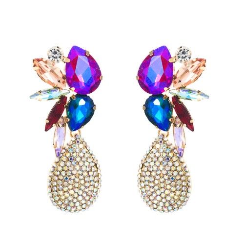 Fashion Jewelry Rhinestone Earrings For Women YWHME-946