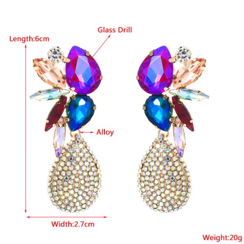 Fashion Jewelry Rhinestone Earrings For Women YWHME-946