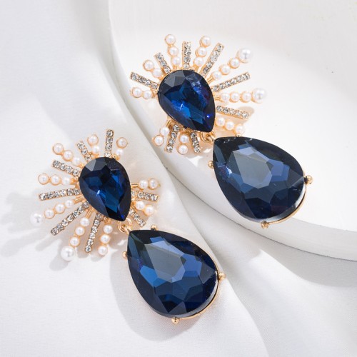 Fashion Jewelry Rhinestone Earrings For Women YWHME-947