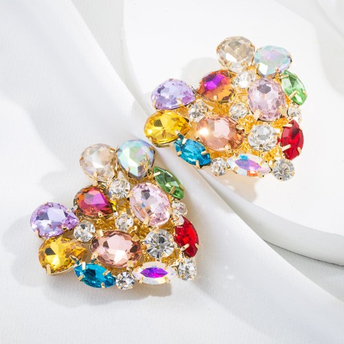 Fashion Jewelry Rhinestone Earrings For Women YWHME-948