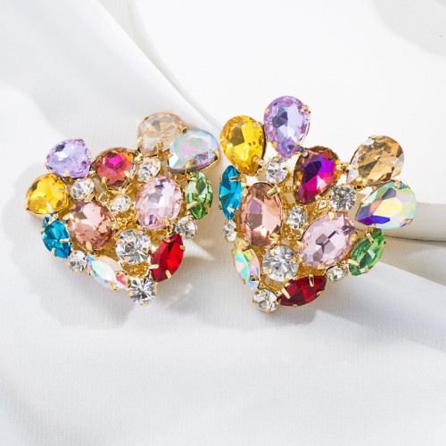 Fashion Jewelry Rhinestone Earrings For Women YWHME-948