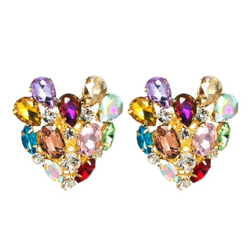 Fashion Jewelry Rhinestone Earrings For Women YWHME-948