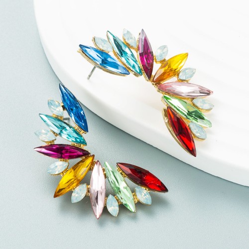 Fashion Jewelry Rhinestone Earrings For Women YWHME-949