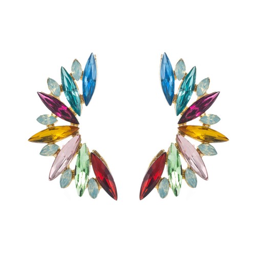 Fashion Jewelry Rhinestone Earrings For Women YWHME-949