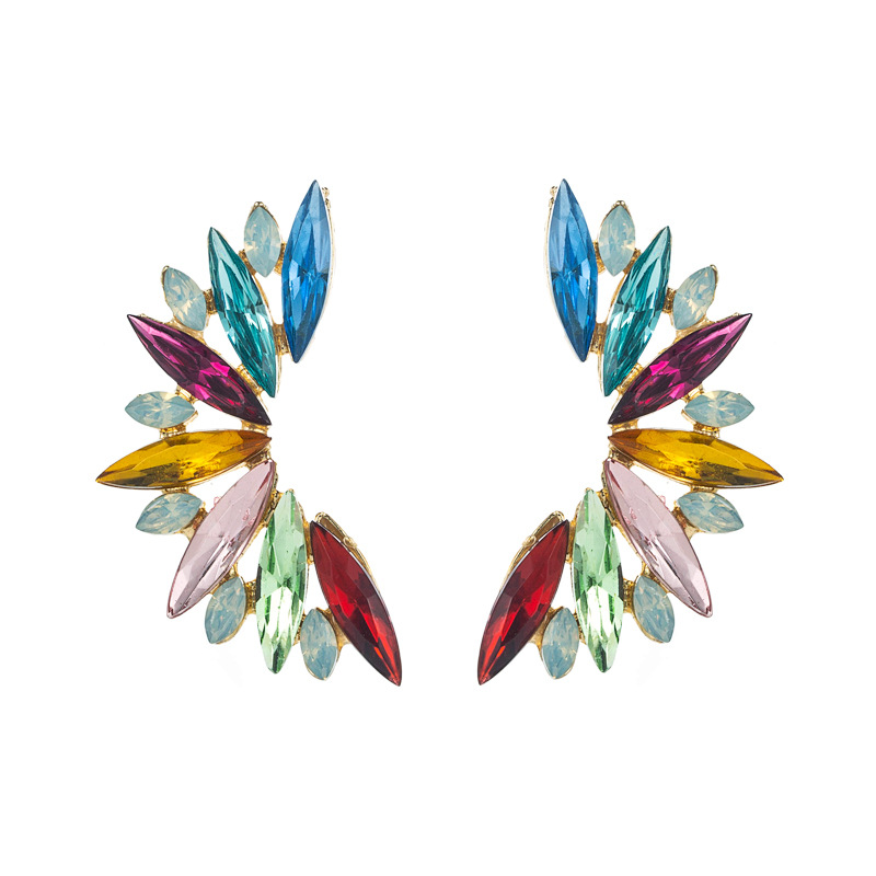 Fashion Jewelry Rhinestone Earrings For Women YWHME-949 