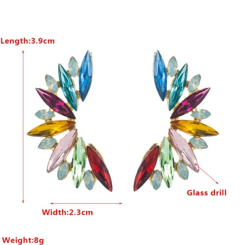 Fashion Jewelry Rhinestone Earrings For Women YWHME-949