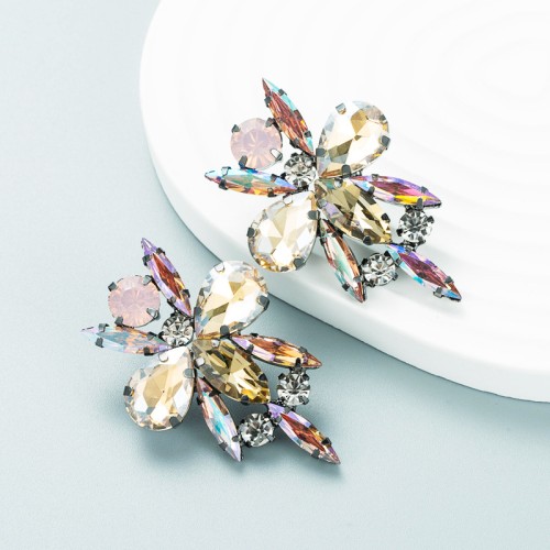 Fashion Jewelry Rhinestone Earrings For Women YWHME-952