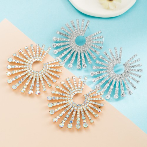 Fashion Jewelry Rhinestone Earrings For Women YWHME-954