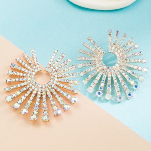 Fashion Jewelry Rhinestone Earrings For Women YWHME-954