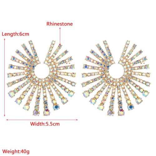 Fashion Jewelry Rhinestone Earrings For Women YWHME-954