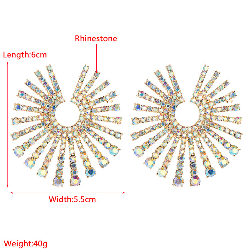 Fashion Jewelry Rhinestone Earrings For Women YWHME-954 