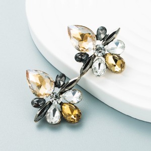 Fashion Jewelry Rhinestone Earrings For Women YWHME-955 