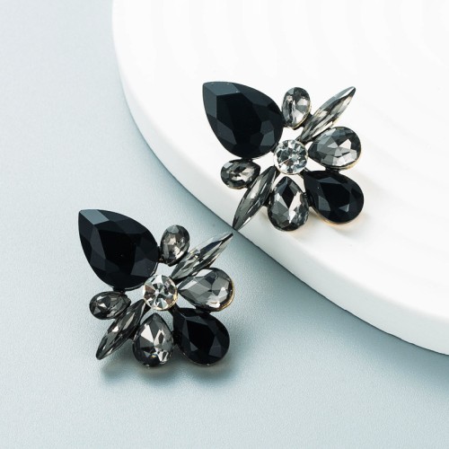 Fashion Jewelry Rhinestone Earrings For Women YWHME-955