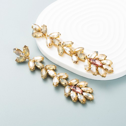 Fashion Jewelry Rhinestone Earrings For Women YWHME-957