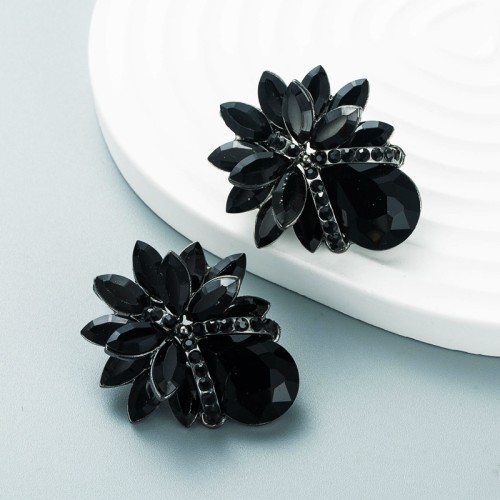 Fashion Jewelry Rhinestone Earrings For Women YWHME-959