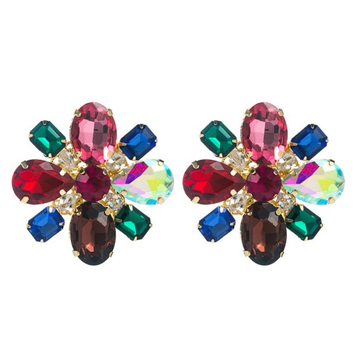 Fashion Jewelry Rhinestone Earrings For Women YWHME-960