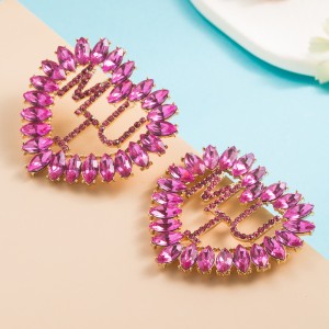 Fashion Jewelry Rhinestone Earrings For Women YWHME-961 