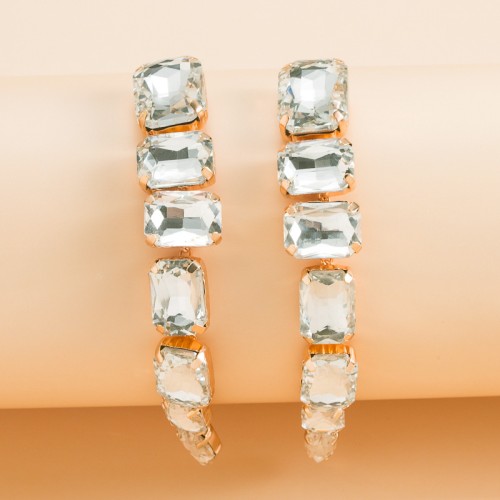 Fashion Jewelry Rhinestone Earrings For Women YWHME-962