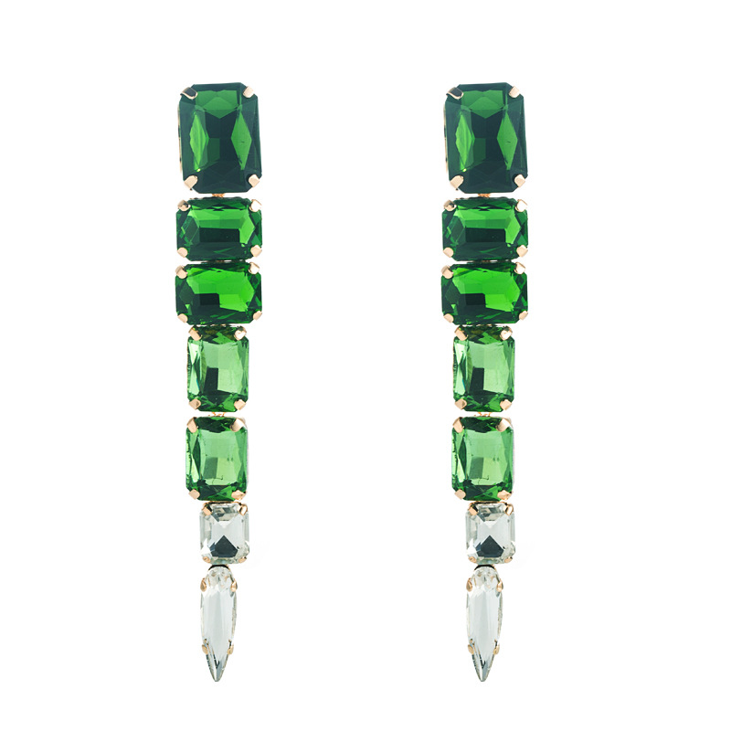 Fashion Jewelry Rhinestone Earrings For Women YWHME-962 