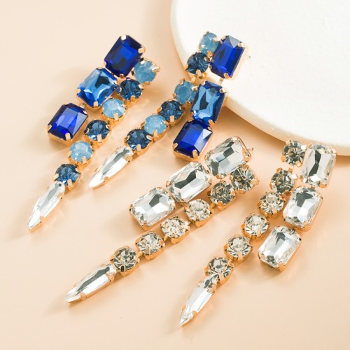 Fashion Jewelry Rhinestone Earrings For Women YWHME-963