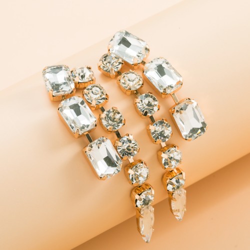 Fashion Jewelry Rhinestone Earrings For Women YWHME-963