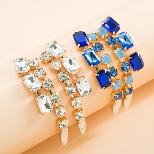 Fashion Jewelry Rhinestone Earrings For Women YWHME-963