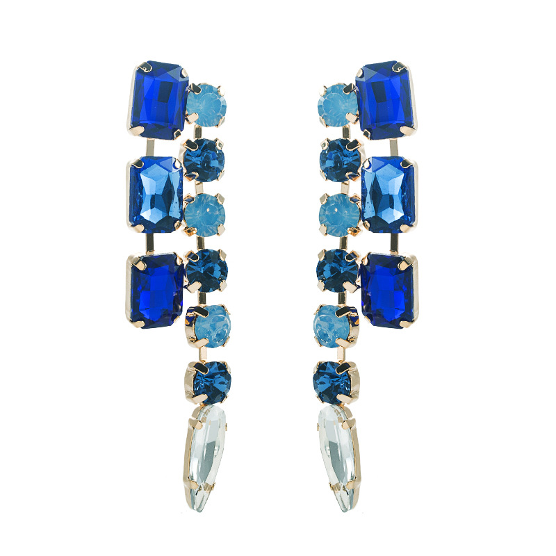 Fashion Jewelry Rhinestone Earrings For Women YWHME-963 