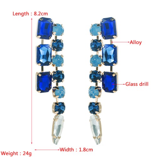 Fashion Jewelry Rhinestone Earrings For Women YWHME-963