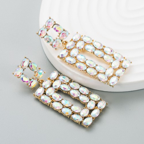 Fashion Jewelry Rhinestone Earrings For Women YWHME-964