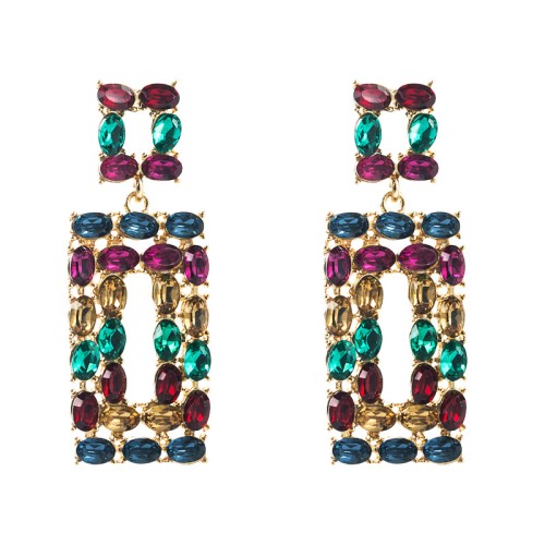 Fashion Jewelry Rhinestone Earrings For Women YWHME-964