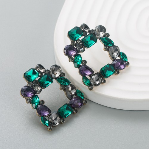 Fashion Jewelry Rhinestone Earrings For Women YWHME-965