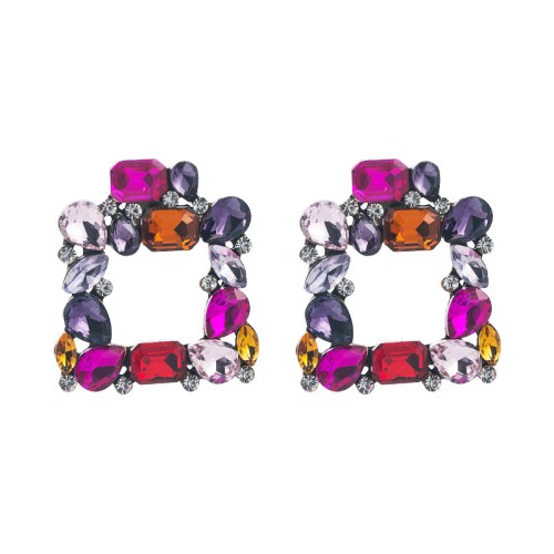 Fashion Jewelry Rhinestone Earrings For Women YWHME-965