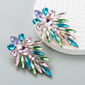 Fashion Jewelry Rhinestone Earrings For Women YWHME-966 