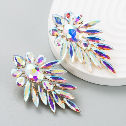 Fashion Jewelry Rhinestone Earrings For Women YWHME-966