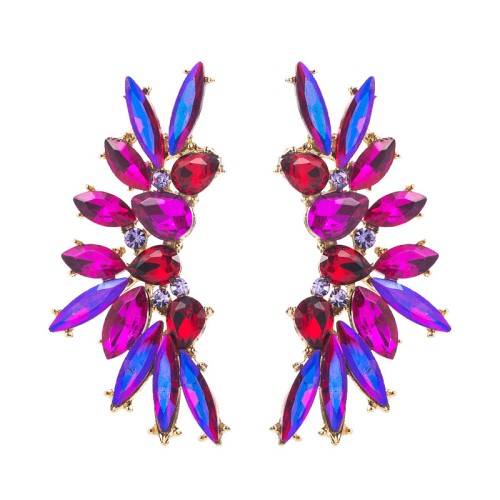 Fashion Jewelry Rhinestone Earrings For Women YWHME-967