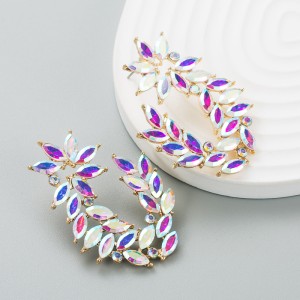 Fashion Jewelry Rhinestone Earrings For Women YWHME-968 