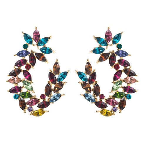 Fashion Jewelry Rhinestone Earrings For Women YWHME-968