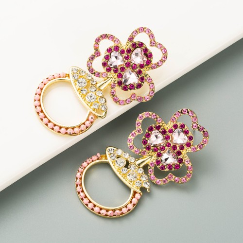 Fashion Jewelry Rhinestone Earrings For Women YWHME-969