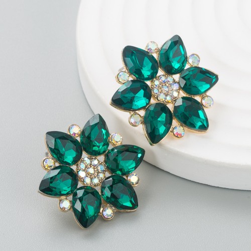 Fashion Jewelry Rhinestone Earrings For Women YWHME-970