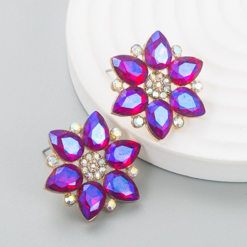 Fashion Jewelry Rhinestone Earrings For Women YWHME-970