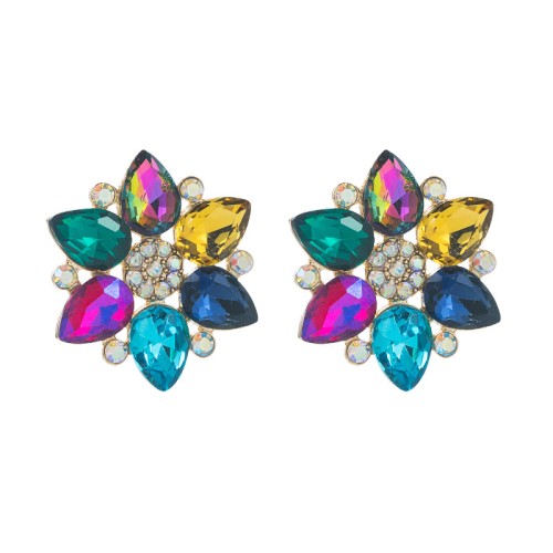 Fashion Jewelry Rhinestone Earrings For Women YWHME-970