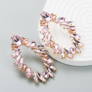 Fashion Jewelry Rhinestone Earrings For Women YWHME-973 