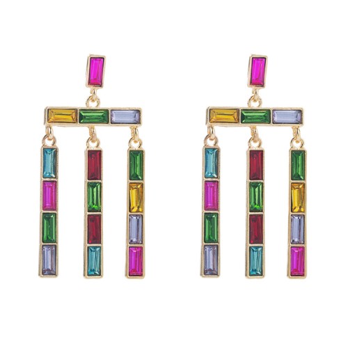 Fashion Jewelry Rhinestone Earrings For Women YWHME-974