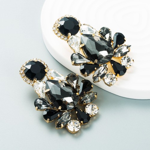 Fashion Jewelry Rhinestone Earrings For Women YWHME-975