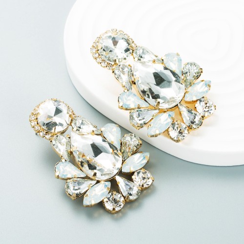 Fashion Jewelry Rhinestone Earrings For Women YWHME-975