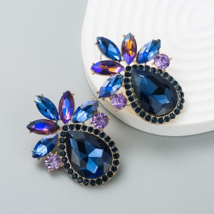 Fashion Jewelry Rhinestone Earrings For Women YWHME-977 